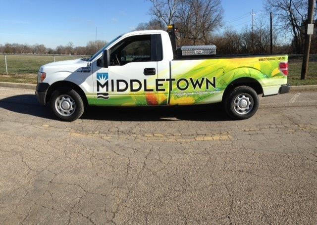 Public Works truck